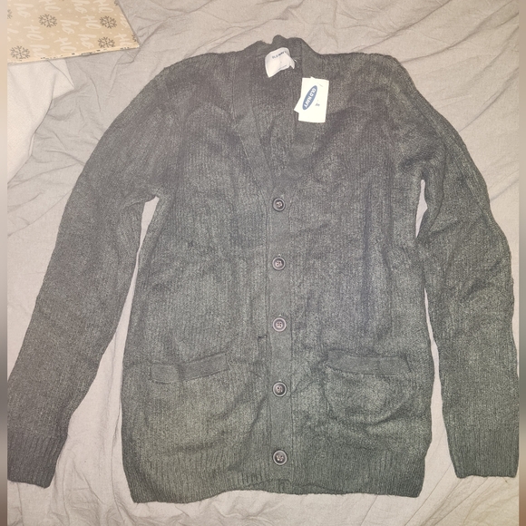 New OLD NAVY Green Cardigan Mens Size Large* Super Soft * - Picture 6 of 6